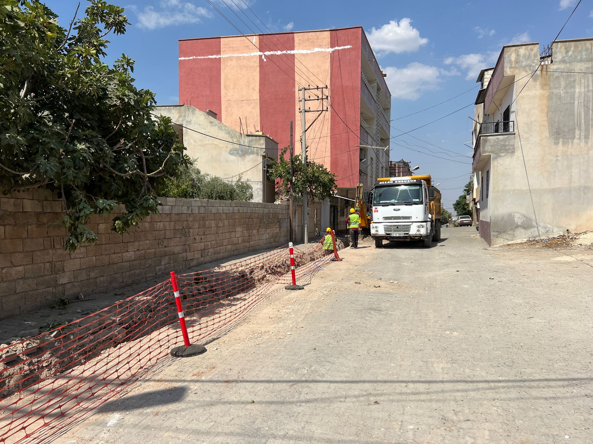 Bozova’da doğalgaz çalışmaları hız kazandı