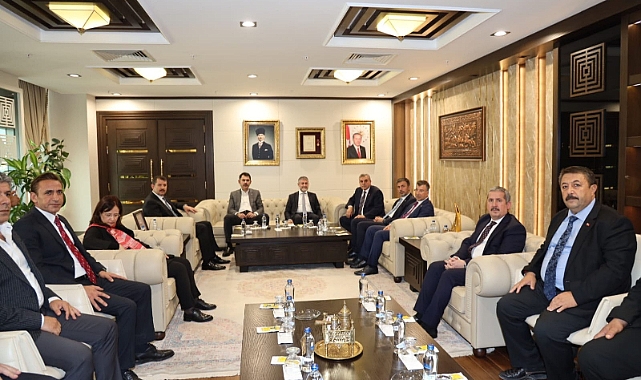 BAKANLAR ŞANLIURFA’YA YATIRIMLARLA GELDİ