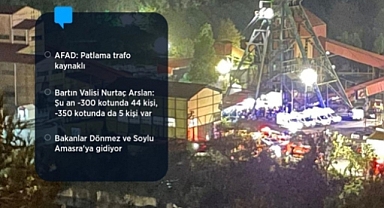 Bartın'da maden ocağı faciası