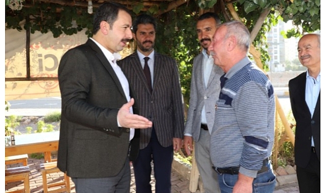 Başkan Baydilli Ali Baba Mahallesini İnceledi