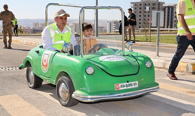 Başkan Beyazgül, Çocuk Trafik Eğitim Parkı'ndaki eğitime katıldı!