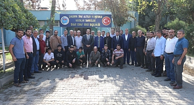 BAŞKAN CANPOLAT, ESNAF ODALARI VE ÇARŞI ESNAFIYLA BİR ARAYA GELDİ