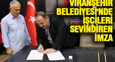 Başkan Ekinci'den işçileri sevindiren imza!