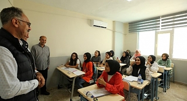 Başkan Kuş, Sınavlara Hazırlanan Öğrencilerle Buluştu