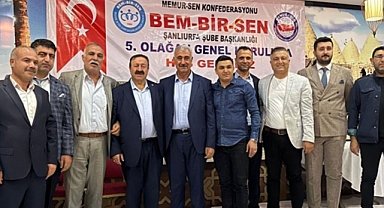 Bem-Bir-Sen Şanlıurfa Şube’si yeni başkanı belli oldu!