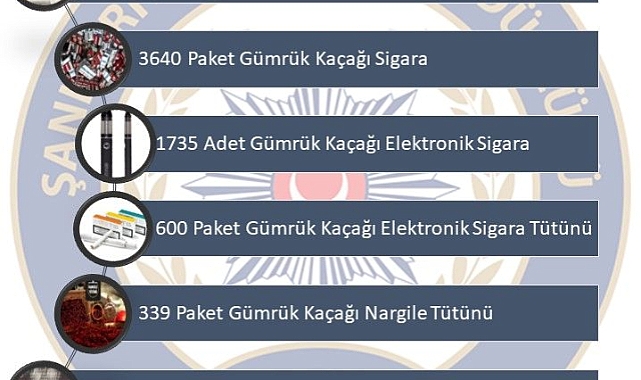 Binlerce ürün ele geçirildi!
