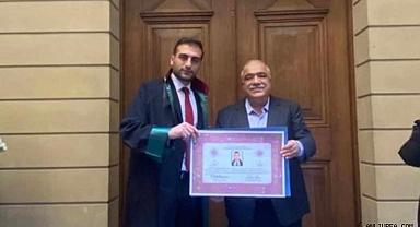 Fırat Çetintaş, Avukatlık Ruhsatnamesini aldı