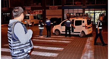 Halfeti'de polisten asayiş denetimi