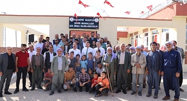 Karaköprü Kırsalına Çok Amaçlı Salon Kazandırıldı