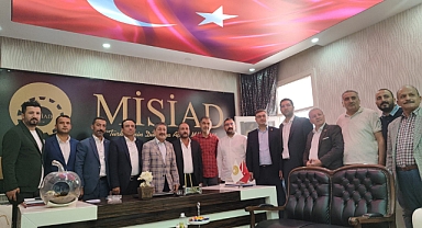 Onur Hareketi Lideri Aydın'dan MİSİAD'a ziyaret