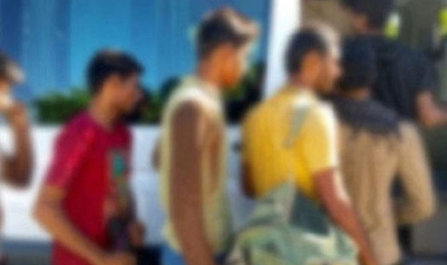 18 düzensiz göçmen yakalandı