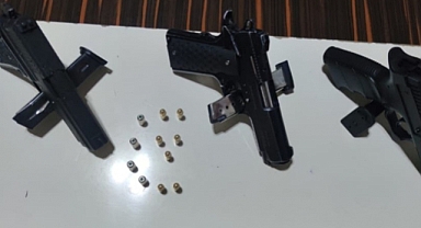 Şanlıurfa'da 3 ruhsatsız tabanca ele geçirildi