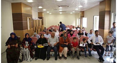 Şanlıurfa'da kornea nakli olan hastalara eğitim verildi