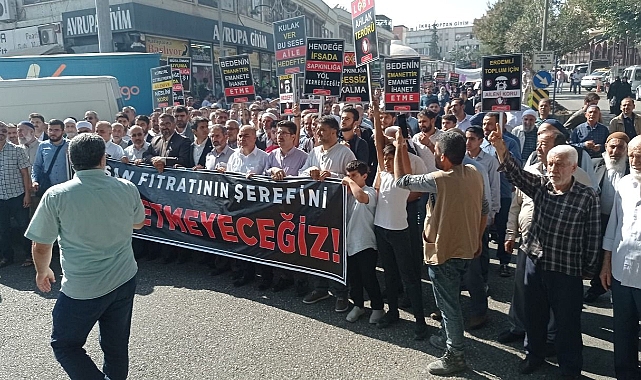 Şanlıurfa'da LGBT karşıtı açıklama ve yürüyüş!