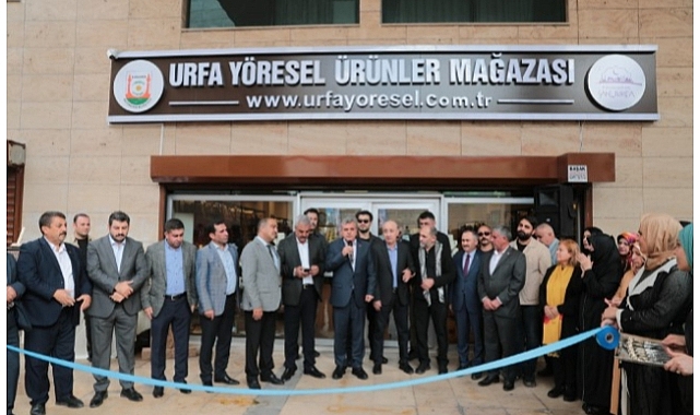 Şanlıurfa’da Yöresel Ürünler Mağazası Açıldı!