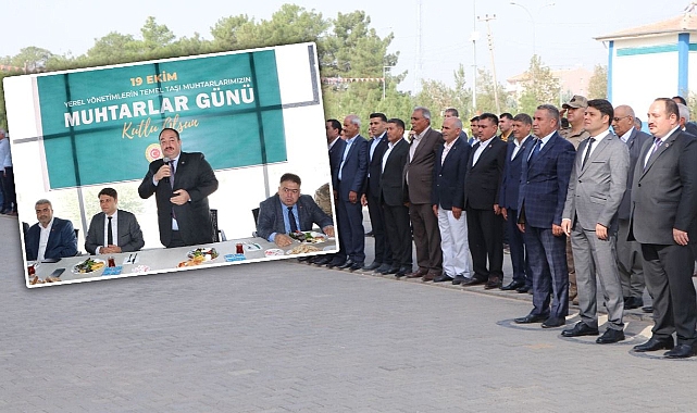 Viranşehir’de muhtarlar unutulmadı