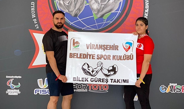 Viranşehirli sporcu dünya dördüncüsü oldu!