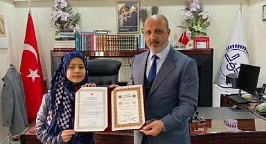 21 Öğrenciye Hafızlık Belgesi Verildi