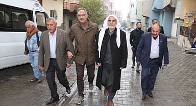 Başkan Kuş Eyyübiye'de aileleri ziyaret etti!