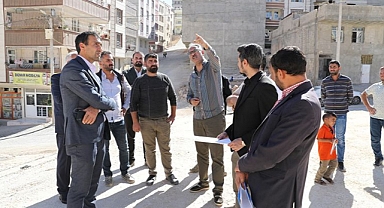 Başkan Kuş, yapımı devam eden projeyi yerinde inceledi!