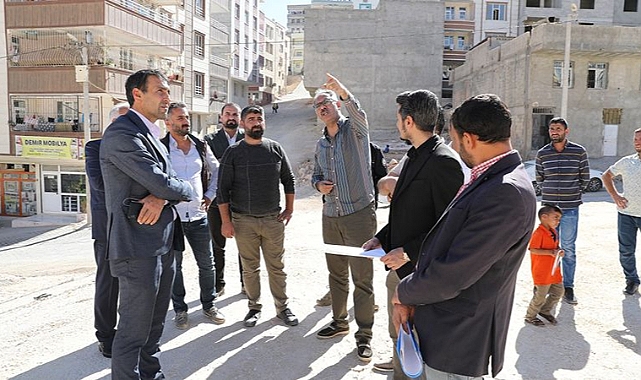 Başkan Kuş, yapımı devam eden projeyi yerinde inceledi!