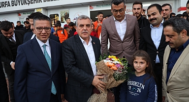 Başkan Beyazgül ve Albayrak Halfeti'de Yatırımları İnceledi