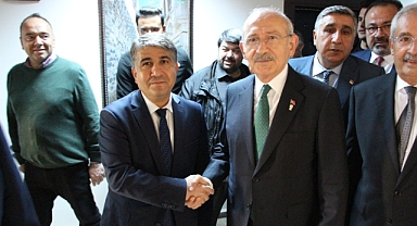 Dr. Süleyman Gök, Kilis'te Kılıçdaroğlu ile görüştü