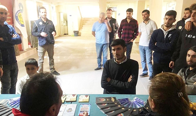 Emniyet ekipleri öğrencilere bilgi verdi!