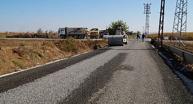 Haliliye Merkez Ve Kırsalda Hummalı Yol Çalışmaları Sürüyor
