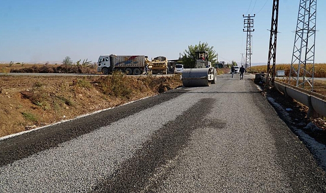 Haliliye Merkez Ve Kırsalda Hummalı Yol Çalışmaları Sürüyor