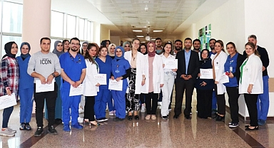 Harran Üniversitesi Hastanesinde 'emzirme' eğitimi verildi