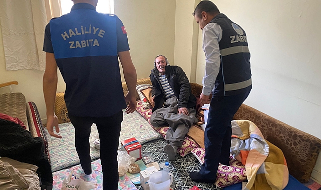 KOAH hastasının imdadına Haliliye Zabıtası yetişti