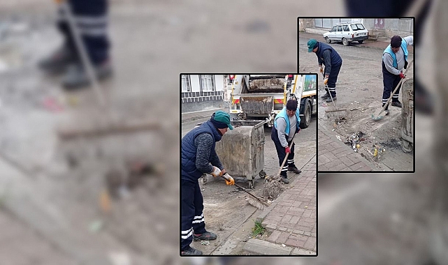 MGM yağış uyarısı yapmıştı: Viranşehir’de temizlik çalışması yapıldı!