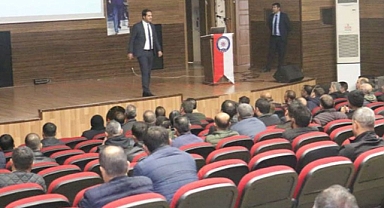 Özel güvenlik görevlilerine eğitim verildi!