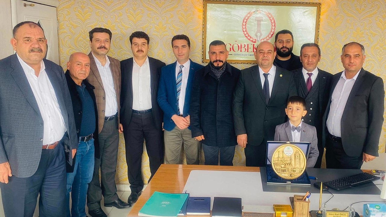 Öncel Der'den Göbeklitepe Gazeteciler ve Yazarlar Cemiyetine ziyaret
