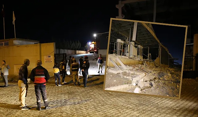 Şanlıurfa'daki fabrikada patlama!