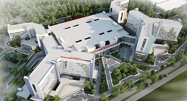 Şanlıurfa Şehir Hastanesi Yükselmeye Devam Ediyor