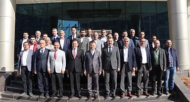 ŞUTSO'nun yeni yönetimine ziyaretçi akını, tebrikler her kesimden geliyor!