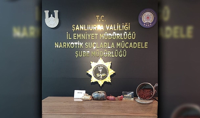 Urfa'da uyuşturucu operasyonu! 2 şüpheli yakalandı!