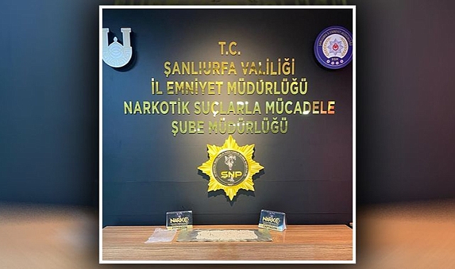 Urfa’da uyuşturucu operasyonu: Çok sayıda uyuşturucu ele geçirildi!