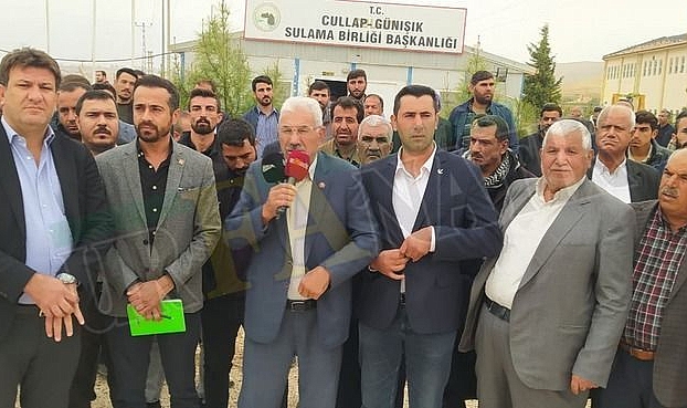 Yeniden Refah Partisi Şanlıurfa il başkanı İsmail Yavuz'dan CULAP Sulama birliği açıklaması.