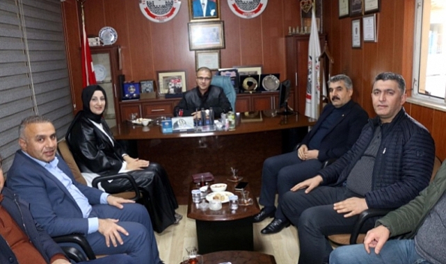Başkan Çakmak Siverek TSO'yu ziyaret etti