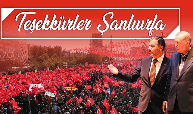 Başkan Kırıkçı'dan miting teşekkürü