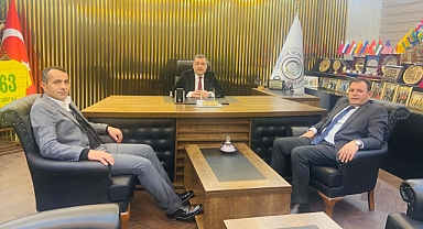 Başkan Yetim'den Başkan Reşat Dağ'a ziyaret