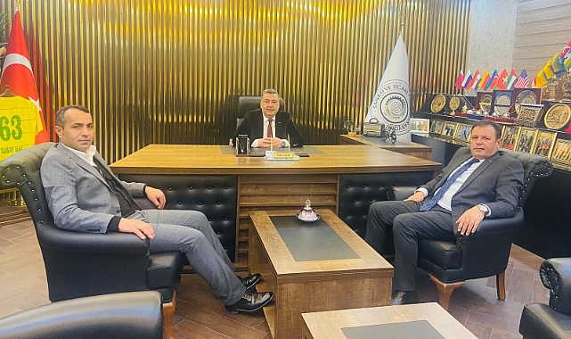 Başkan Yetim'den Başkan Reşat Dağ'a ziyaret