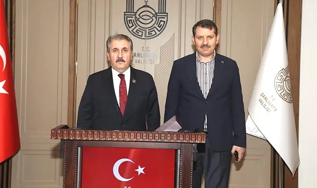 BBP Lideri Destici, Vali Ayhan’la görüştü!