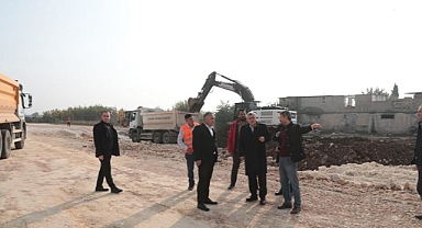 Büyükşehir'den Urfa'daki bulvarda yol genişletme çalışması!