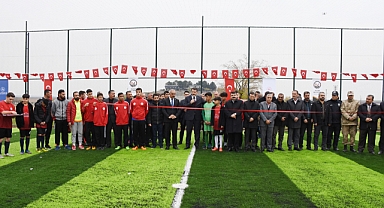 Hilvan’da Semt Sahası ve Tenis Kortu Açılışı Yapıldı