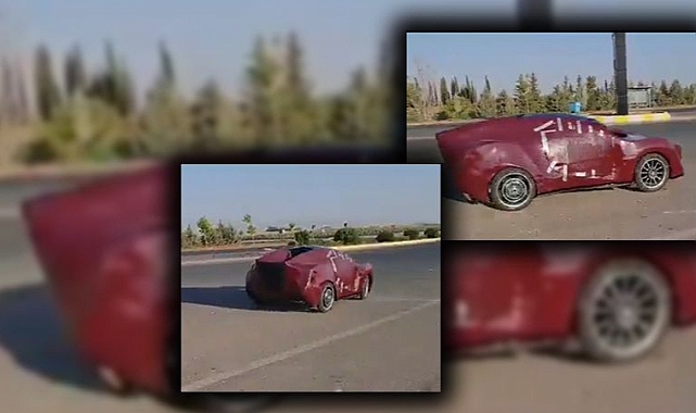 HRÜ'de yapılan elektrikli aracın görüntüleri paylaşıldı!