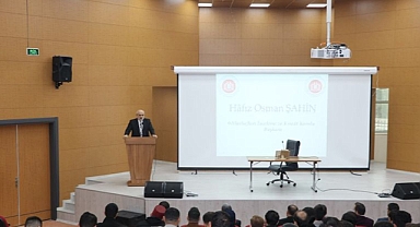 Kur’an-ı Kerim’i Güzel Okuma Yarışması’na katılacak olanlara seminer verildi!